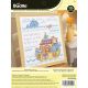 Plaid Bucilla Counted Cross Stitch Kit 10 X 13 inches Noah s Ark Birth Record