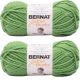 Spinrite Bernat Softee Chunky Yarn Limelight Pack of 2 Skein