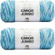 Spinrite Caron Jumbo Print Yarn Blue Raspberry Pack of 2 Skein
