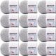 Spinrite Bernat Pipsqueak Yarn Elephant Gray Pack of 12 Skein