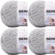 Spinrite Bernat Pipsqueak Yarn Elephant Gray Pack of 4 Skein