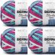 Spinrite Bernat Blanket Extra Yarn Unicorn Brights Pack of 4 Skein