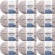 Spinrite Bernat Blanket Twist Yarn Dove Pack of 12 Skein