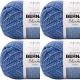 Spinrite Bernat Blanket Twist Yarn Ocean Pack of 4 Skein
