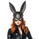 Bondage Bunny Mask One Size Black