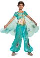 Jasmine Teal Deluxe Girl S Costume Small 4 6X 