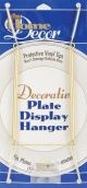 Decorative Plate Display Hanger Expandable 10 Inches To 14 Inches Gold Tone