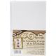 Coredinations Blank Cards and Envelopes White A2