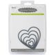 Embossing Essentials Dies Nesting Hearts
