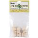Wood Turning Shapes Ball Finial 0.593 X 0.75 Inches
