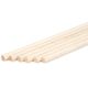 Unfinished Natural Wood Dowel Rods 12 Inches 0.375 Inches X 12 Inches