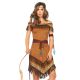 Women s Native Princess Costume Brown X Large