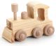 Wood Model Kit Toy Locomotive 4 X 2.75 Inches