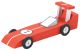 Wood Model Kit Race Car 6.25 X 2.125 Inches