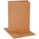 Heavyweight A2 Cards and Envelopes 4.375 X5.75 Inches Kraft
