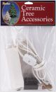 Ceramic Christmas Tree Accessories Lamp Kit