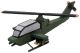 Wood Model Kit Attack Helicopter 7.5 X 2.25 Inches