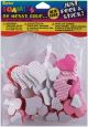Foam Stickers Valentine Hearts