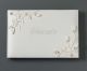 Bridal Baby Rose Collection Wedding Square Guest Book Cream