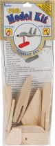 Wood Model Kit Fighter Jet 7.75 X 4 Inches