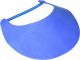 Visor with Vinyl Coil Royal Blue 8.75 X 3.75 Inches