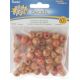 Wood Printed Barrel Beads 12 mm