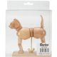 Cat Drawing Mannequin Articulated Wood 2 x 5.5 inches
