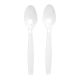Plastic Spoons White