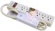 Power Strip Surge Protector with on and off 6 outlet