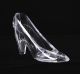 Slipper Favor Clear Acrylic 3.5 Inches