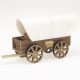 Wood Model Kit Covered Wagon 8.5 X 4.5 Inches