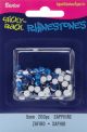 Sticky Back Rhinestones 5 mm Sapphire