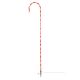Candy Cane Stake Light Red/White 5 Feet
