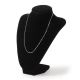 Bust Necklace Stand 9 Inches Black Velvet