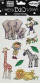Me And My Big Ideas 45 X 6 Inches Minis Stickers Safari Animals