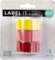 Label It 0.75 Inches Emboss Tape Rolls Warm Tools