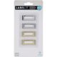 Label It 0.375 Inches Bookplates Silver and Gold