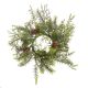 Mixed Pine Candle Ring 15 X 4 Inches