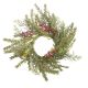Mixed Cedar Candle Ring 13.5 X 5 Inches