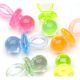 13 X 27mm Baby Pacifier Beads Milticolors