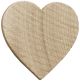 Wood Turning Shapes Heart 0.5 Inches
