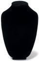Necklace Stand 12 Inches Black Velvet