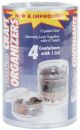 Bead Caddy Box Round Clear 70mm