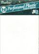 Perforated Mesh Plastic Canvas 8.5 X 11 Inches White
