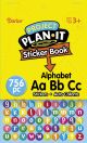 Project Plan It Sticker Book Alphabet 6 x 9 Inches