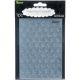 Embossing Folder Heart Background 4.25 X 5.75 Inches