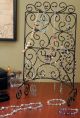 Jewelry Display Swirl Ladder Metal 14.75 X 4.5 Inches Black
