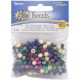 Woodbead Round Assorted Fashion Colors 6 mm