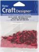Cupped Sequins Red 5mm