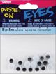 Paste On Wiggle Eyes 8mm Black